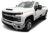 2024 Chevrolet Silverado 3500 Truck WT 2WD Reg Cab 146  WB, 60  CA Work Truck Exterior Standard